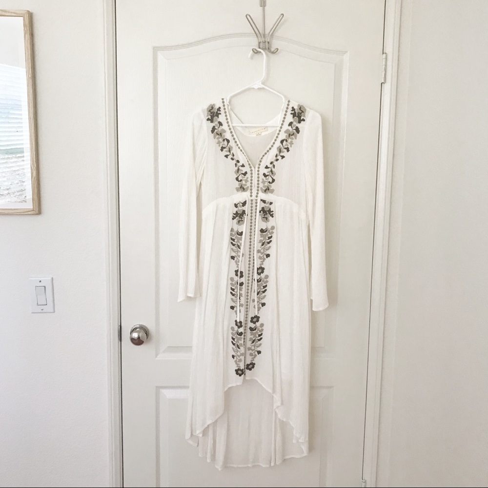 Gorgeous hi-low midi dress